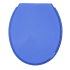 Сиденье для унитаза ИНКОЭР голубое