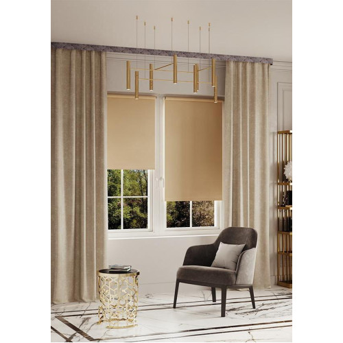 Карниз Ле-Гранд Стоун 2,4м (2ряд) марбель с поворотами (3)