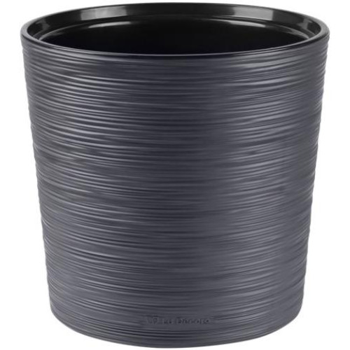 Кашпо La Decoro 7,5л антрацитовое (КШ-0689)