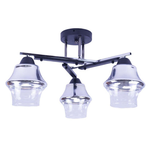 Светильник ЭкономСвет 20104/3BK+CR CR+CL