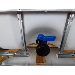 Бак пластиковый 1м3 б/у Белый  (Куб)