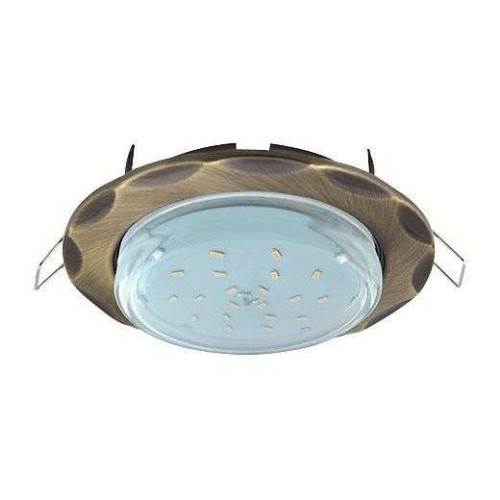 Свет. точ. ECOLA GX53-H4 Звезда черненая/бронза FN81H4ECB