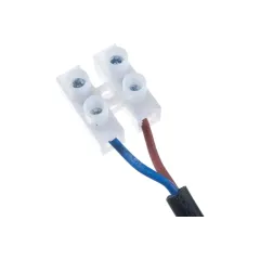 Патрон Е27 пластиковый подвесной гладкий с клеммной колодкой черный UNIVersal 4А 250В 1352