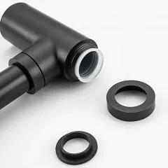 Сифон FRAP для раковины F82-7 чёрный