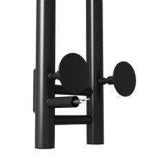 Полотенцесушитель электр. MIXLINE MOON BLACK 120/10, таймер