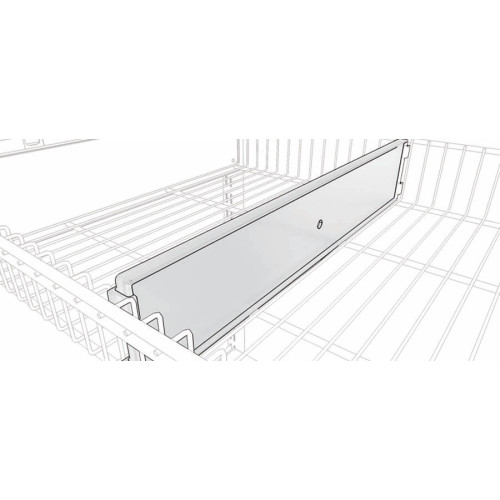 Разделитель/боковина корзины GS белый