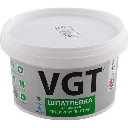 Шпатлёвка VGT ЭКСТРА по дереву Сосна 1 кг