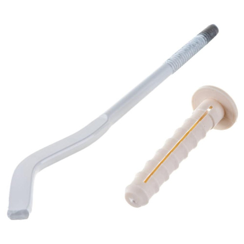 Кронштейн для радиатора плоский 9х220мм с дюбелем