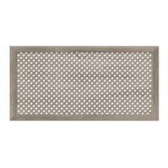 Радиаторная вентиляционная решетка из МДФ STELLA Готико 120*60 дуб винтаж