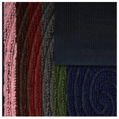 Коврик придверный 400*600мм Vortex Comfort синий (22384)