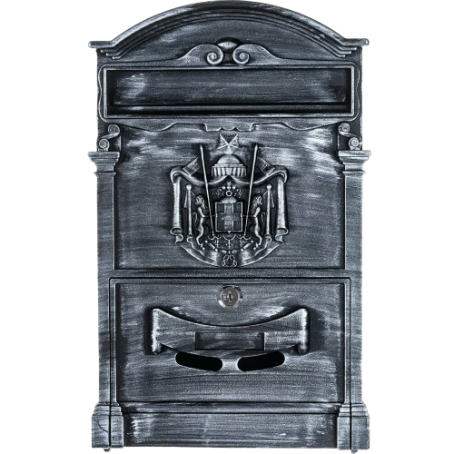 Ящик почтовый №4010В старое серебро (13164)
