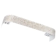 Карниз Ле-Гранд Капелла 2,4м (2ряд) латунь с поворотами (5)