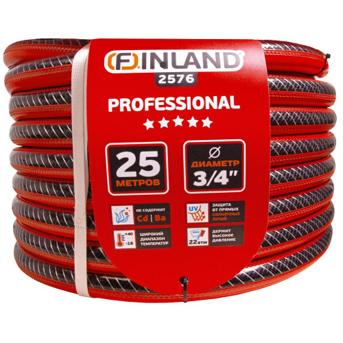 Шланг поливочный FINLAND ПВХ 3/4