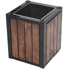 Вазон Модена (Темная рейка)