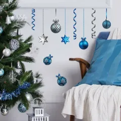 Наклейки декоративные Декоретто NL 4004 Синие шарики