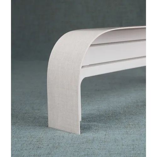 Карниз Ле-Гранд Монолит 7см 2,0м (2ряд) Бежевый лен с поворотами (5)