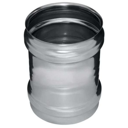 Дымоход адаптер ММ 0,5мм Ф110 нержавеющая сталь (Феррум)