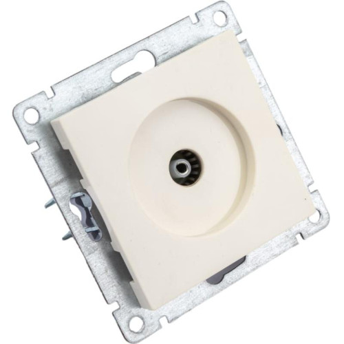 Розетка TV UNIVersal Афина сл.кость A0027-I