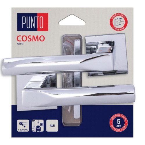 Ручки раздельные PUNTO LM/A K.QS52.COSMO/HD CP-8 хром (45547)