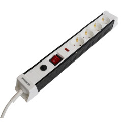 Фильтр сетевой Stekker 4 роз. 16A 1,8м белый HM22-41-02 Techno 50147