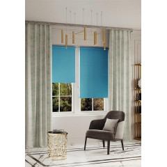 Карниз Ле-Гранд Стоун 2,4м (2ряд) кварц-серый с поворотами (3)