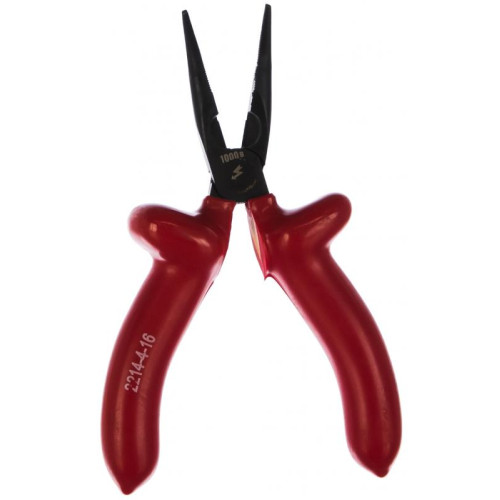 Длинногубцы диэлектрические ЗУБР изог. (2214-4-16)