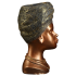 Ваза-подставка Африканка бронза 3,5л 33х20см(6978419)