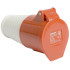 Розетка STEKKER 3P+PE 32A IP44 ST-224 RST32-224-44 49442