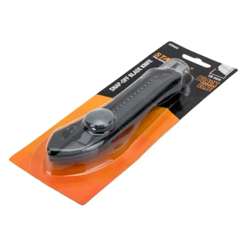 Нож технический STARTUL BLACK LINE 18 мм (ST0922)