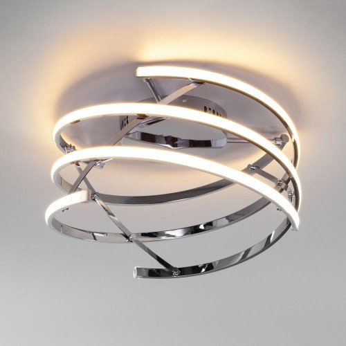 Светильник EUROSVET 90229/3 хром(140W 50м2)