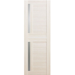 Дверное полотно VDL-02 ДО 80 Капучино, покрытие ПВХ (VD) (сатин)