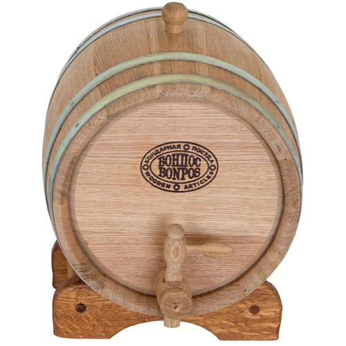 Бочка винная с краном на подставке 10л