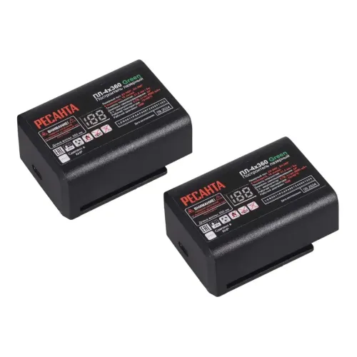 Уровень лазерный РЕСАНТА ПЛ-4Х360ШС Green (61/10/545)