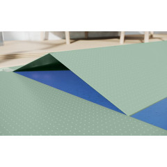 Подложка-гармошка перфорированная для теплых водяных полов (1,05*500*1,5мм 10,5м2) под LVT, SPC,WPC