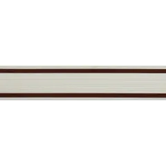 Бленда для карниза Ле-Гранд Лайн жемчуг/орех (30м)