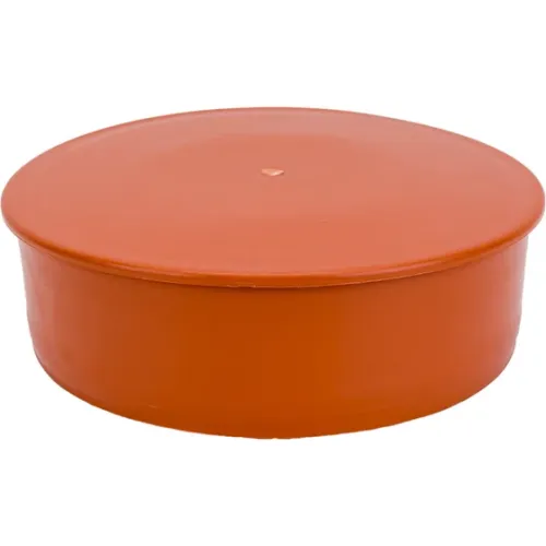 Заглушка кан. наружная РЫЖАЯ РТП ф 110