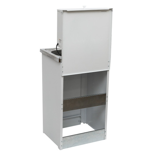 Умывальник дачный ВИХРЬ КОМФОРТ (74/4/6) с подогревом, нержавеющая мойка, цвет белый