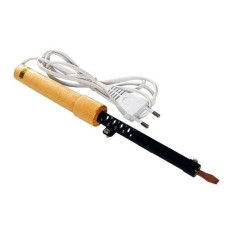 Паяльник 65Вт ~220В (дерев. ручка) (24781)
