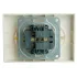 Розетка 2-ая 2P+E ЭМИЛИ шторки белый RST16-5114-01