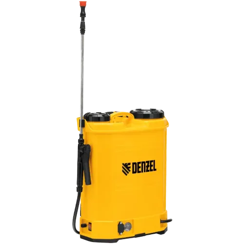 Опрыскиватель  ранцевый АКБ DENZEL D-16LA, 16 л, 12 В, 8 Ач (64789) (*15)