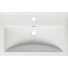 Умывальник мебельный 70 Фостер с отв., белый