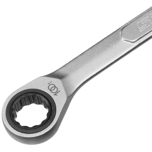 Ключ гаечный комб. GROSS трещоточный 17мм, CrV (14855)