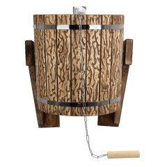 Обливное устройство 13л (липа) с пластик. встав. искусственно состаренное