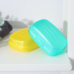 Мыльница дорожная РАДИАН 10х7см, цвет МИКС (9337921)