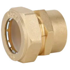 Муфта обжимная латунная GAPPO ф 15 мм х 3/4