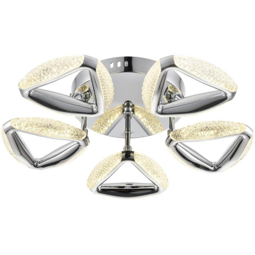 Светильник LUMION RUANA LEDIO 8239/5CL LN25 65W 2000-4000К-6000K хром