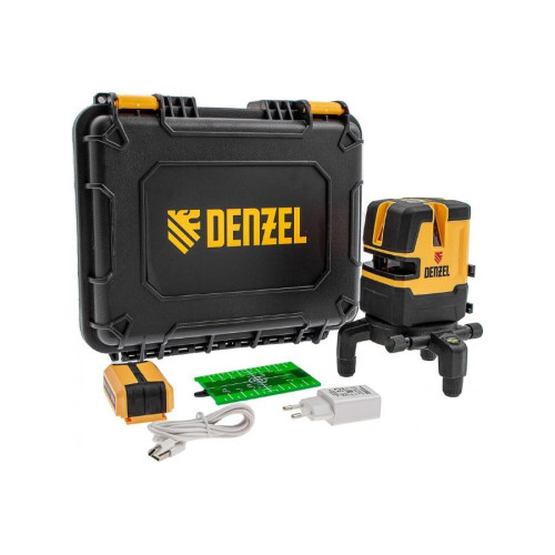 Уровень лазерный DENZEL LX06 Green (35072)