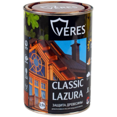 Декоративная пропитка для дерева Veres Классик № 8 Дуб темный  0,9 л
