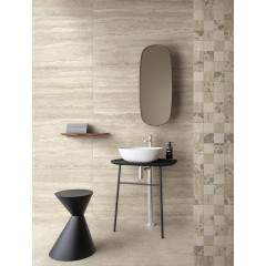 Плитка керамогранит 1200*600 VITRA CityStone Травертин Линейный Матовый R10A 7Рек (за 1 м2)