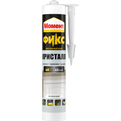 Клей МОМЕНТ Монтаж FIX кристалл 265г